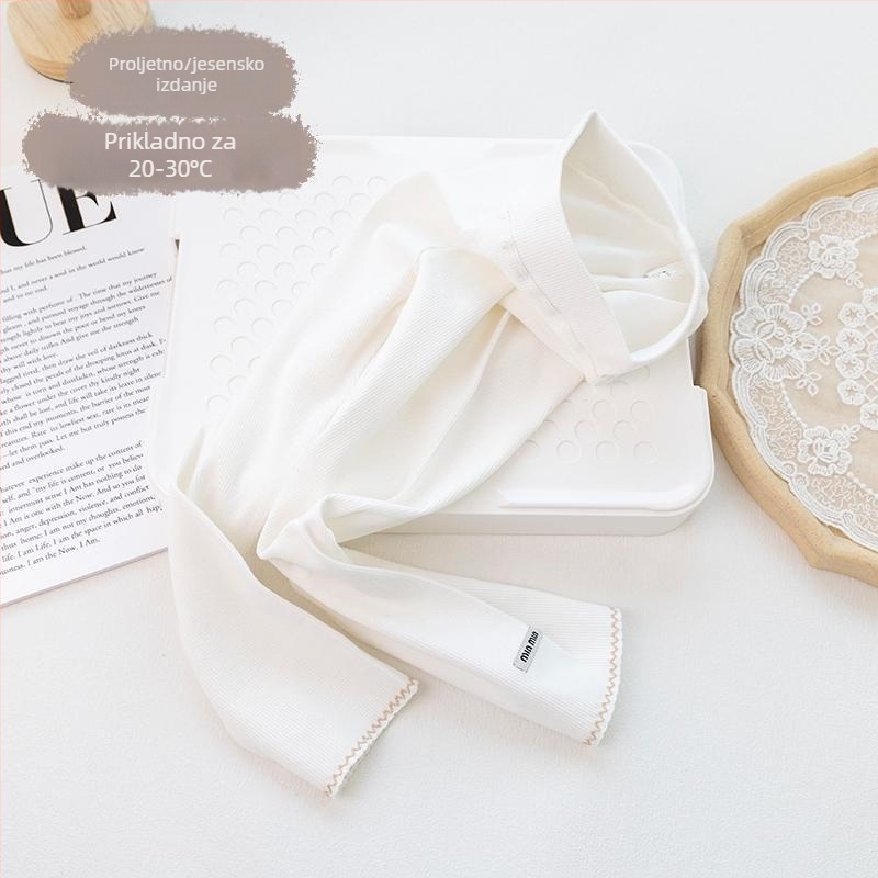 Mali dječji tajice s korejskim stilom, uski kroj, Modal 70–80%, srednji pojas, bez otvora između nogu, za djecu 3–8 godina, proljeće 2025