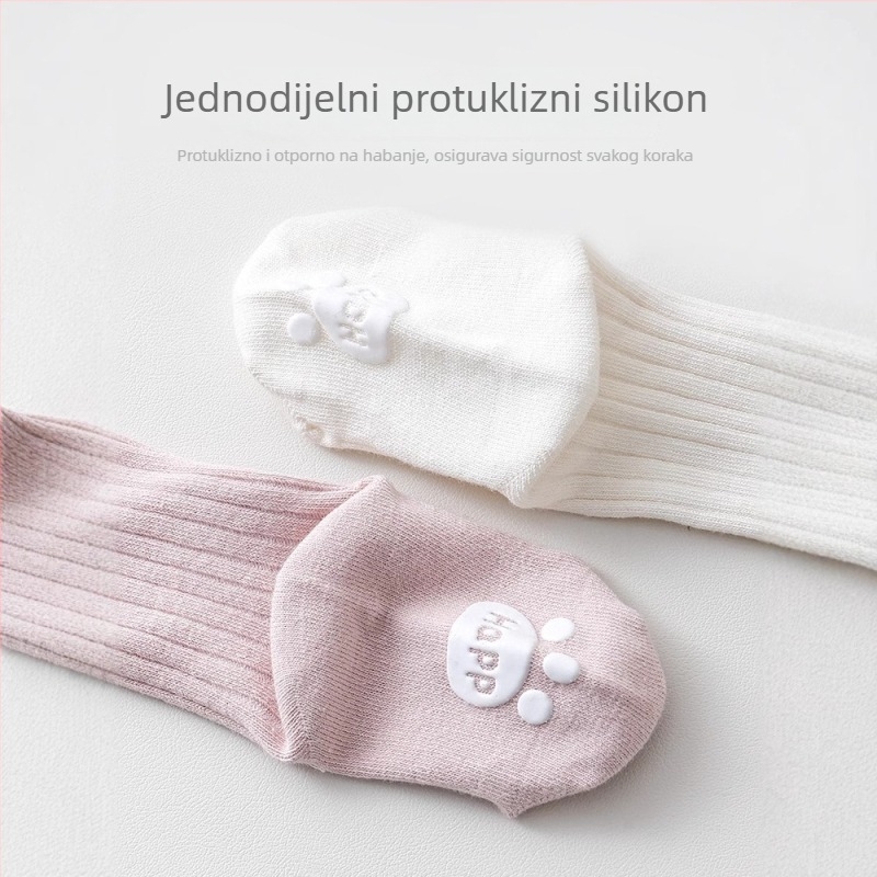 Dječje tajice za djevojčice, jacquard pleteni, prozračni pamuk, jednofarbeni uzorak, Class A kvaliteta, za bebe i malu djecu