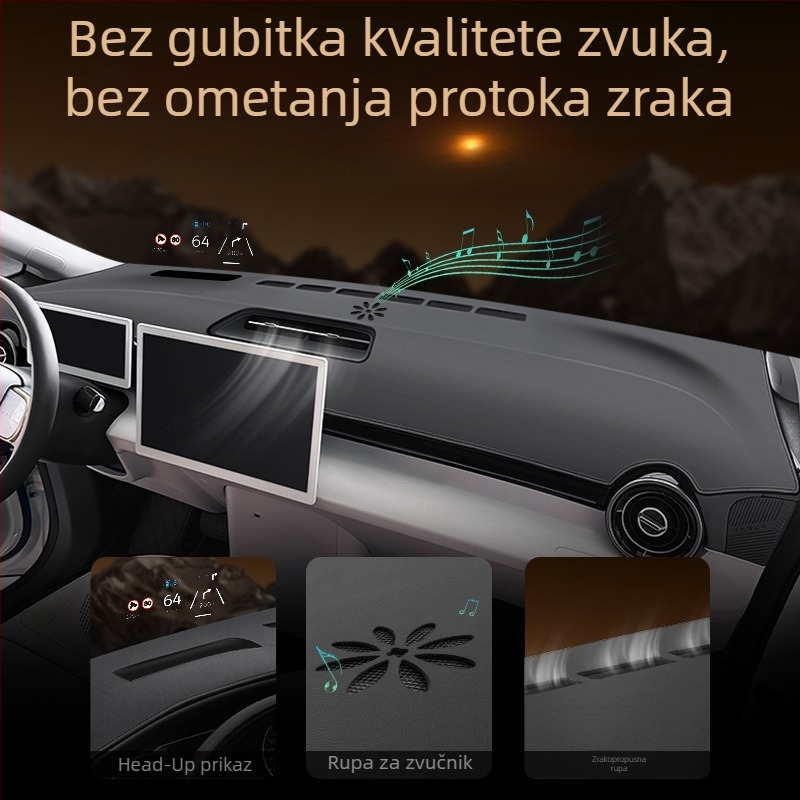 Mat za nadzornu ploču — ekološka napa koža; Brand Yiwu Jiecheng