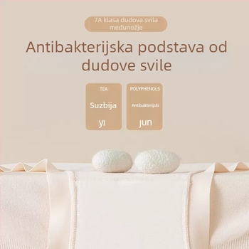 Ženske bešivne gaćice sa srednjim strukom — viskozna tkanina, prozračna, antibakterijska