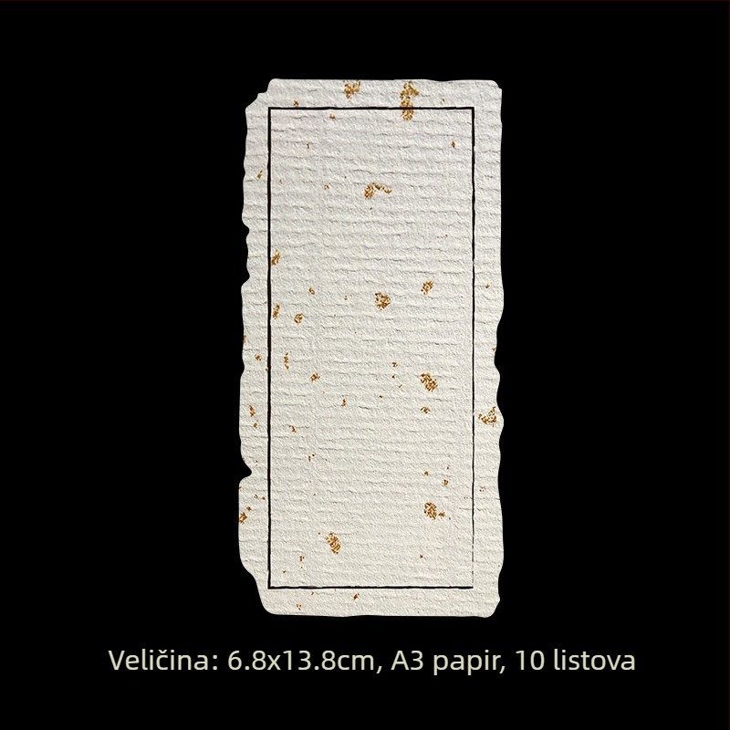 Set praznih ručno pisanih naljepnica – premazani papir, različite veličine, samoljepljive, prilagodljive