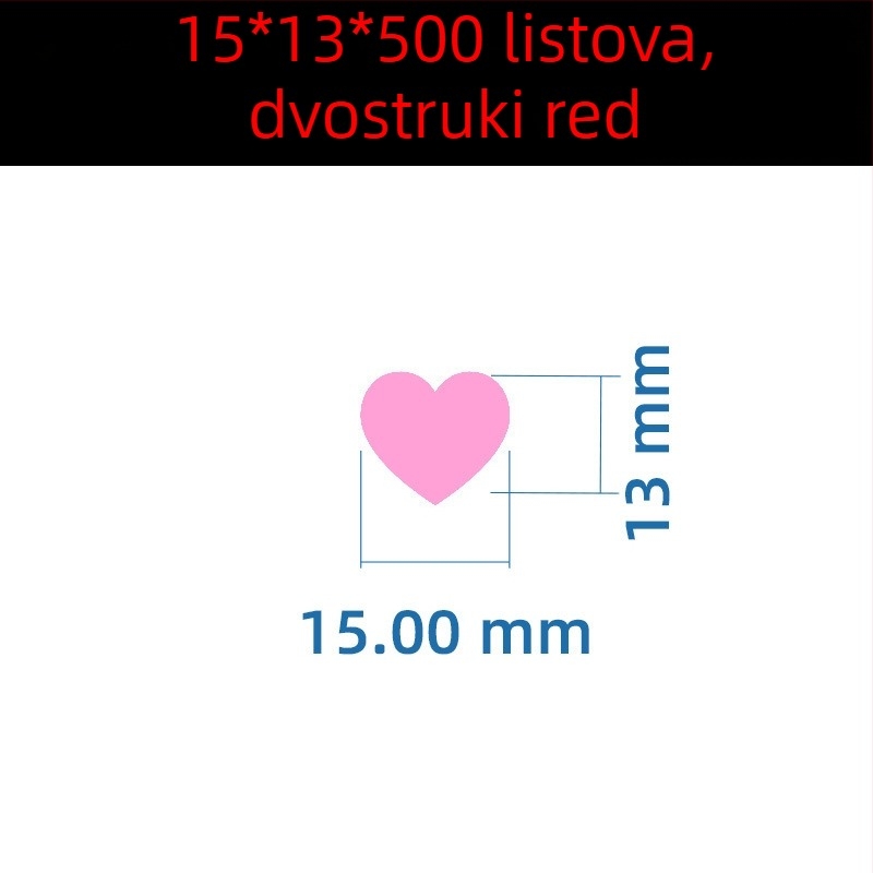 Boja ručno pisana velika srčana naljepnica – crtana naljepnica za ime, Wright Riley, materijal: obloženi papir ljepilo, prilagodljiva, prikladna za poklon
