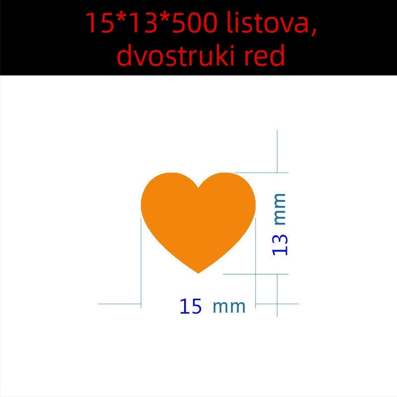 Boja ručno pisana velika srčana naljepnica – crtana naljepnica za ime, Wright Riley, materijal: obloženi papir ljepilo, prilagodljiva, prikladna za poklon