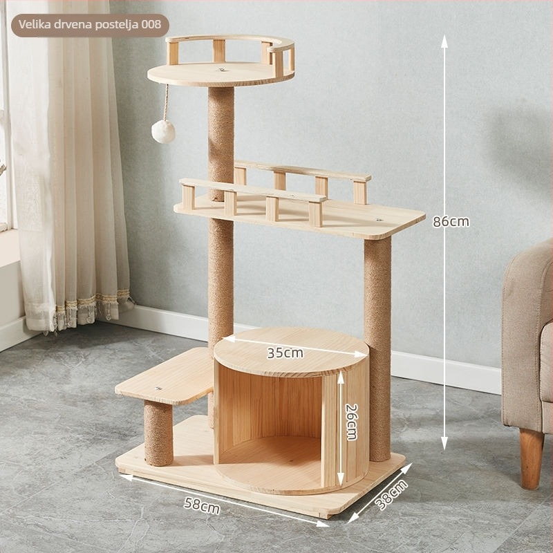 Mačji penjački okvir od flanel tkanine, mačje gnijezdo, za mačke, brend Sheng bangrong, podrijetlo Kina