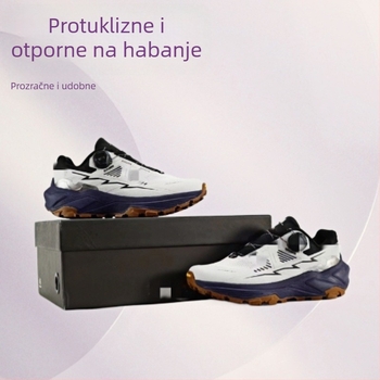 Planinarske tenisice – (prozračni mrežasti unutarnji dio, EVA gornji dio, PU srednji đon, protuklizni gumeni vanjski đon, prednje vezivanje)