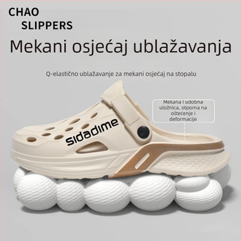 Muške EVA sandale, korejskog stila, za vanjsku upotrebu, gornji EVA, potplat EVA, uložak EVA, plosnata peta