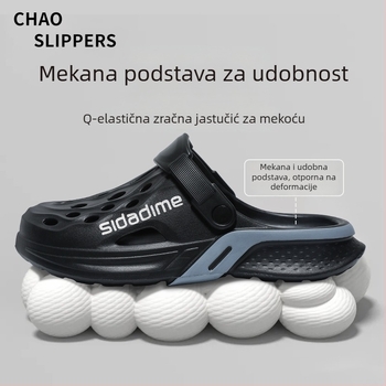 Muške EVA sandale, korejskog stila, za vanjsku upotrebu, gornji EVA, potplat EVA, uložak EVA, plosnata peta