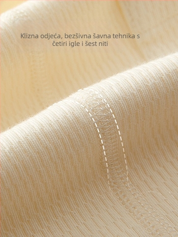Nova beba pamukana majica s okruglim izrezom, unisex, 100% pamuk, mekan završetak, proljeće 2025