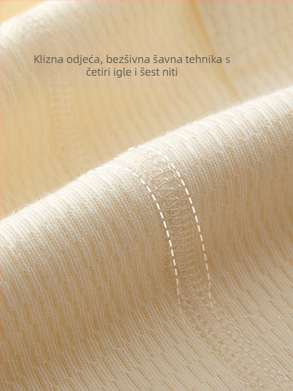 Nova beba pamukana majica s okruglim izrezom, unisex, 100% pamuk, mekan završetak, proljeće 2025