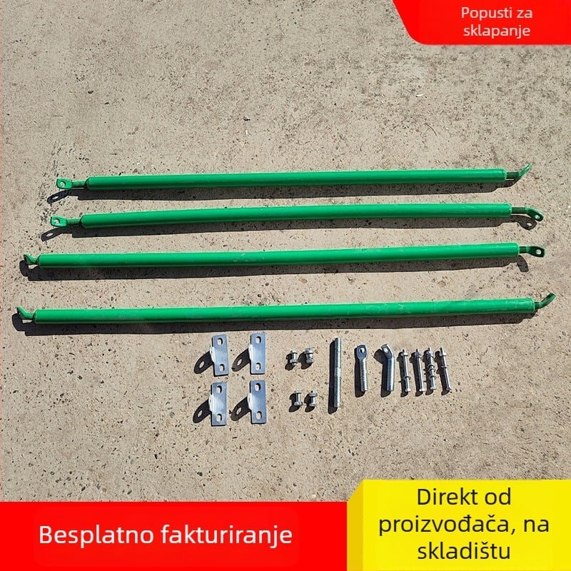 Pribor za montažu košarkaške ploče: spoj vijčane šipke i podesiva žica — 1 kg
