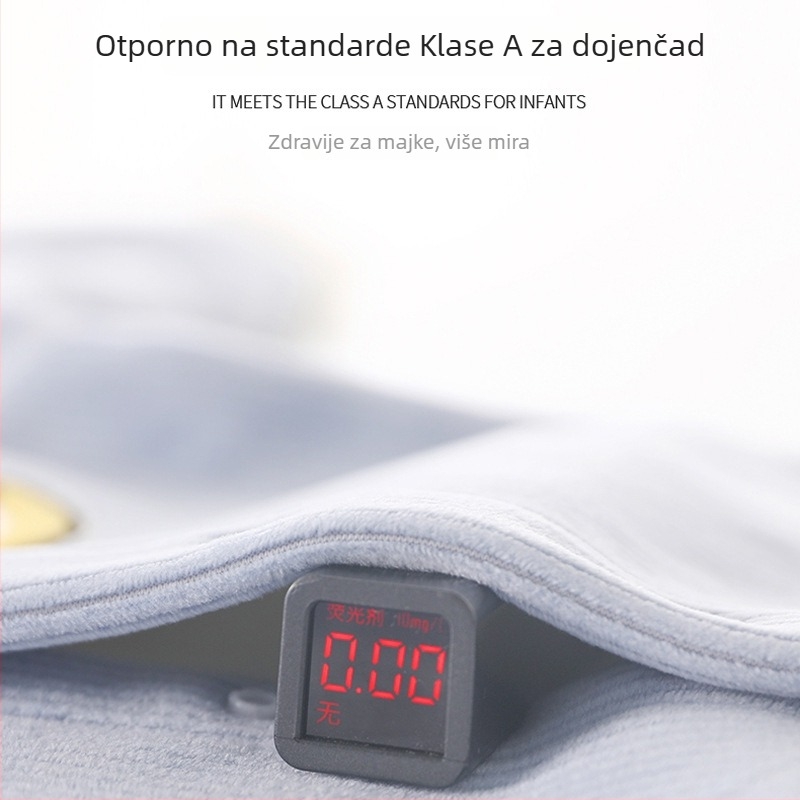 Dječji kardigan od corduroy platna s fleece unutrašnjosti, 95% poliester, unisex, okrugli ovratnik, bez kapuljače, za djecu 1–3 godine