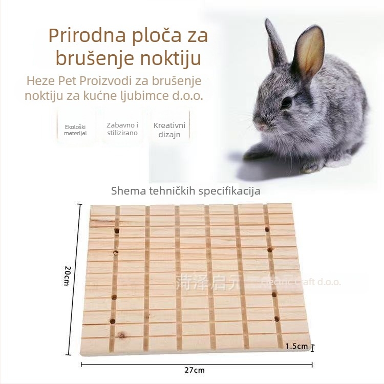 Drvena kućica za hamster (marka: wanye pet; materijal: drvo; prikladno za hamster; godišnja doba: četiri)