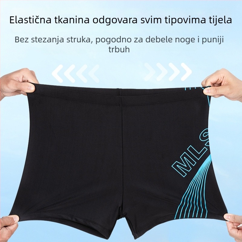 Muške kupaće šorceve s otiskom, brzo sušeće, poliester 90–95% sadržaj, podstava poliester 95%, težina 350 g
