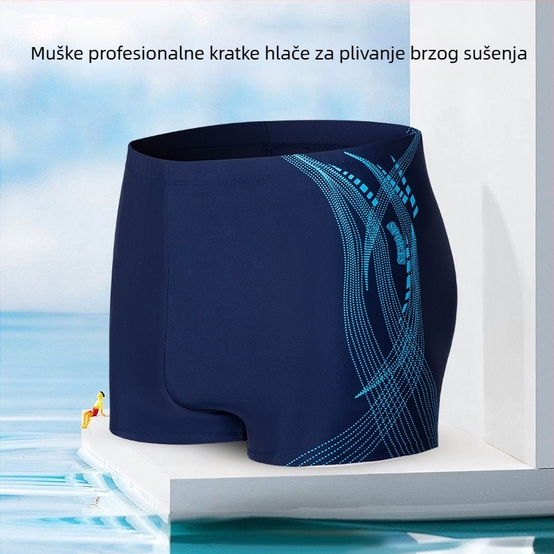 Muške kupaće šorceve s otiskom, brzo sušeće, poliester 90–95% sadržaj, podstava poliester 95%, težina 350 g