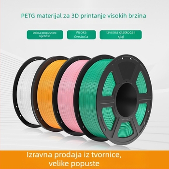 PLA filament za 3D printer, Coridi, duljina 330 m, gustoća 1,25 g/cm³
