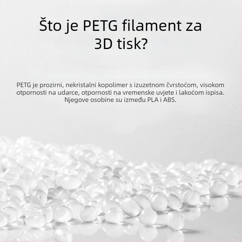 PLA filament za 3D printer, Coridi, duljina 330 m, gustoća 1,25 g/cm³