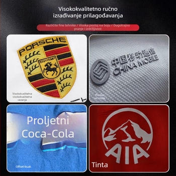 Down jakna s perjastim punjenjem (bijelo patke perje, 550 punjenja); osnovni gradski stil; prilagodljiv kroj; stojeći ovratnik, kapuljača i zatvarač; zimska sezona 2024; mogućnost tiskanja loga