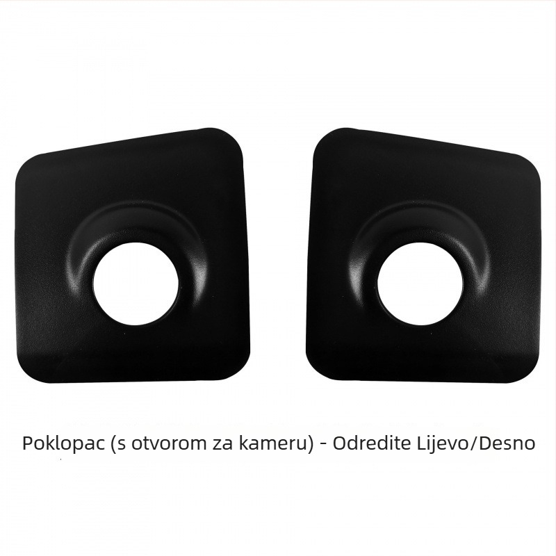 Vanjsko kućište ogledala za Toyota RAV4, lijevo i desno, s okvirom svjetla pokazivača, PC materijal