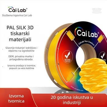 PLA svilen filament, 200 g, kompatibilan s Tuozhu Chuangxiang 3D ispisom, glatko i bez začepljenja