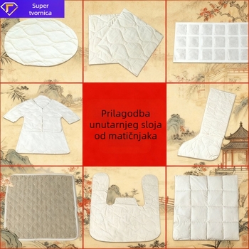 Liner za moksa-bustiju, prilagođeno; materijal: moxa velur; model Nd001; set uključuje: navlaka za kapu, vestu, zaštitnik struka, jastučić za sjedenje, koljena jastučići, navlaka za čizme