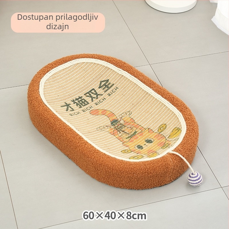 Four Peng Mačje gnijezdo i sisal drška za grebanje – potpuno sisal površina, izdržljiva konstrukcija, sladak stil