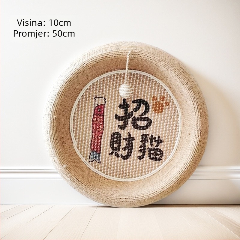 Four Peng Mačje gnijezdo i sisal drška za grebanje – potpuno sisal površina, izdržljiva konstrukcija, sladak stil