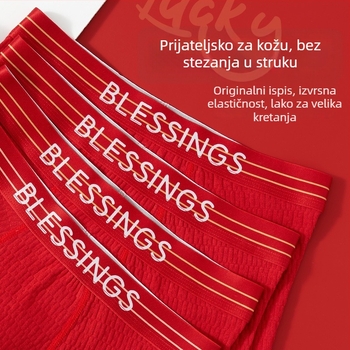 Dječje pamucne bokserice za dječake, Class A, 95–100% pamuk, srednji pojas, za uzrast 8+