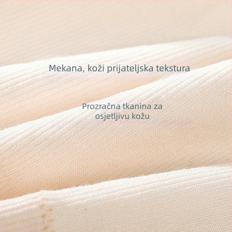 Bezšivni dječji top za razvojno razdoblje, Stage 1 (9–13 godina), najlon glavni materijal, dvostruki sloj, 1/2 košarica s pamukom oblikovanom košarom, fiksirani dvostruki naramenice, prozračan, potpora leđa