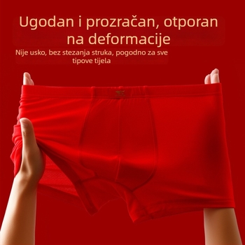 Septwolves muške gaće od viskoze, pletene, srednji pojas; materijal prepona: 64% viskoza, 30% poliester, 6% spandex; podstava prepona: 50–70% viskoze