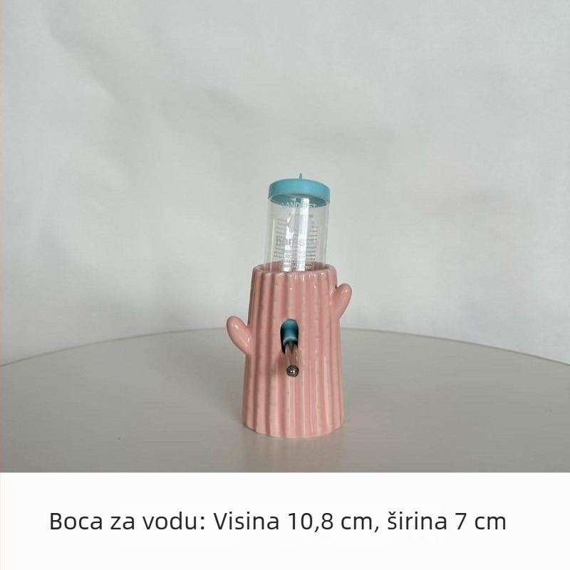 Keramičko gnijezdo za hamstera s dizajnom kaktusa – sve sezone, Šifra proizvoda: Cactus Ceramic Nest, Materijal: keramika