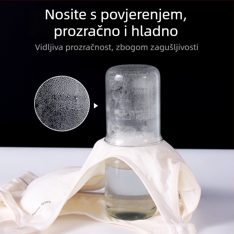 Bezošiv grudnjak za djevojčice u razvoju, stil prsluka, puni košaricu, tanak oblikovan grudnjak, viskozni materijal, fiksne dvostruke naramenice