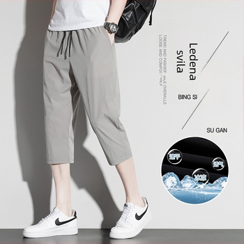 Muške capri hlače – najlon brzo suše, kratka dužina, uski kroj, sportski stil, ljeto