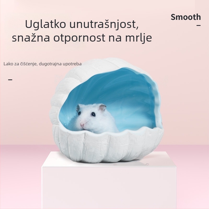 Gnijezdo za hrčka s ledenom podlogom; marka JONSANTY/pet Shangtian; kategorija: posuđe za kućne ljubimce