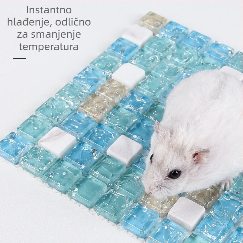 Gnijezdo za hrčka s ledenom podlogom; marka JONSANTY/pet Shangtian; kategorija: posuđe za kućne ljubimce