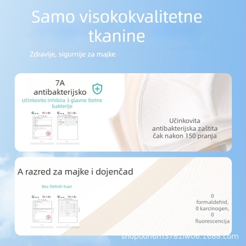 Vesta-stil sportska grudnjak za mlade djevojke (12–15 godina), najlon, podstava od pamuka 50–70%, pune čašice od spužve, prednje kopče, fiksirane dvostruke naramenice, prozračan i udoban.