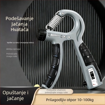 Jačanje hvata, 200 kg kapacitet, opruga za napetost, ABS materijal, pogodno za sve dobne skupine