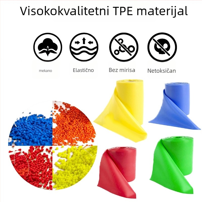 Joga otporna traka – unisex, TPE materijal, brand Fanchi, šifra Fc-6067-ch