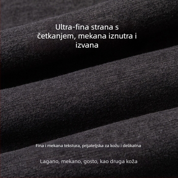 Muške termo hlače s podlogom od janjeće vune, dvostruki sloj, debljina 401–500 g/m², elastične, zadržavaju toplinu i štite od vjetra
