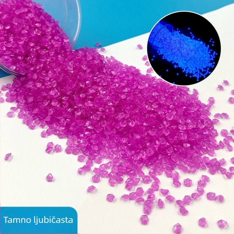 Svjetleći pijesak i šljunak za vrt i akvarijski krajolik – svjetleći kamenčići i kamenje, 25 kg, pakiranje 200 kom, marka Jibiao, Landstone, podrijetlo Yiwu