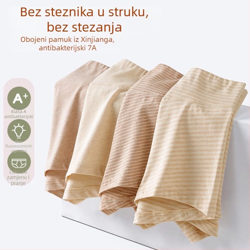 Dječje pamuk boxerice za dječake, 90% pamuk, Klasa A, antibakterijske, prozračne, za uzrast 3–8 godina, jesen 2024