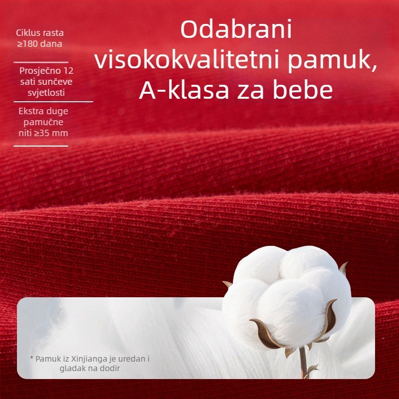 Dječje pamučne bokserice za dječake, 95% pamuk + 5% elastan, srednji pojas, za djecu od 3 do 8 godina