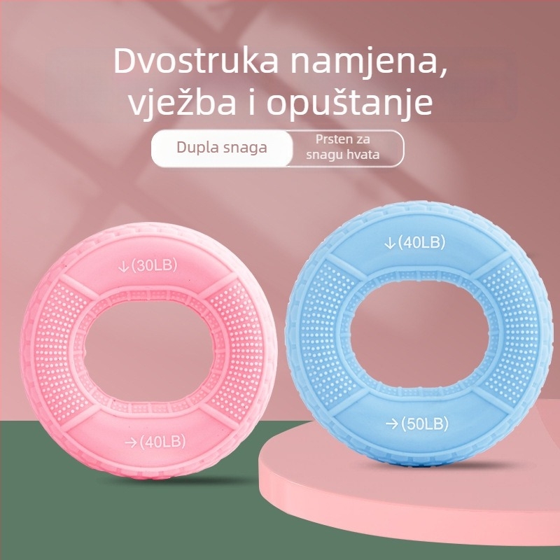 Chanxi silikonski prsten za hvatanje – dvostruka snaga, KD-11, trening snage hvata