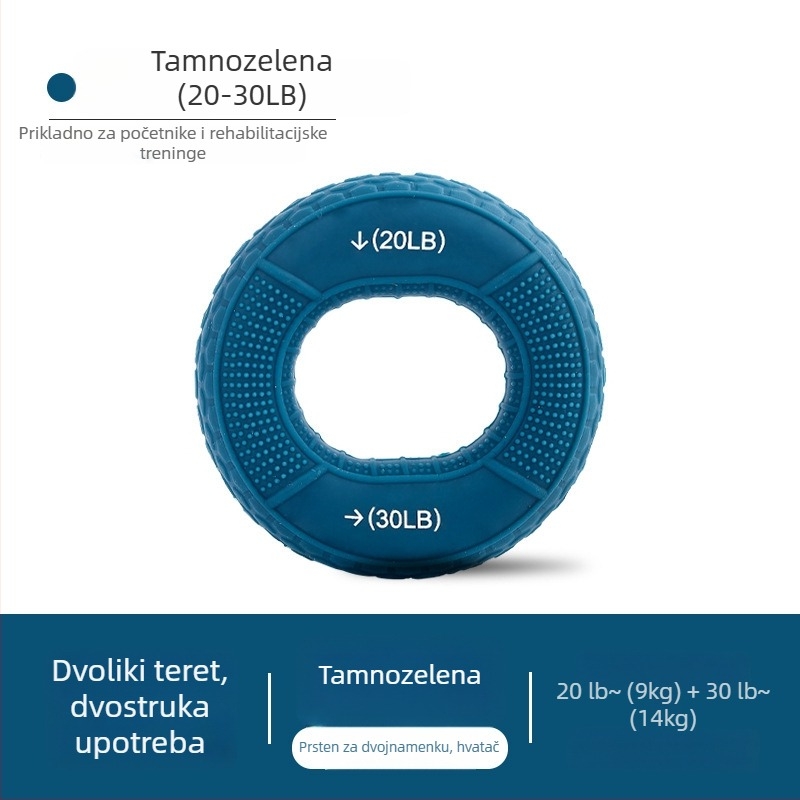 Chanxi silikonski prsten za hvatanje – dvostruka snaga, KD-11, trening snage hvata