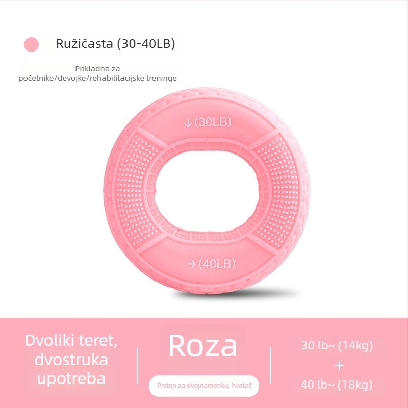 Chanxi silikonski prsten za hvatanje – dvostruka snaga, KD-11, trening snage hvata