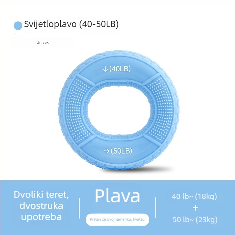 Chanxi silikonski prsten za hvatanje – dvostruka snaga, KD-11, trening snage hvata