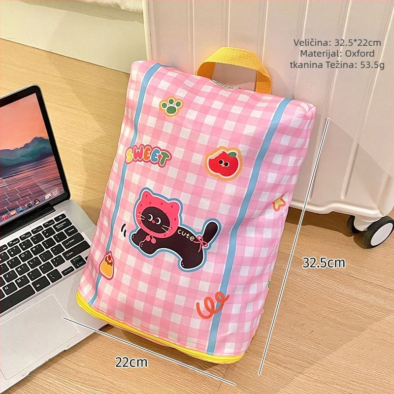 Sklopiva putna torba velikog kapaciteta (20–35 L), Oxford tkanina, prozračna, ultra lagana, proširiva, unisex, uzorak životinja, za rekreacijsko putovanje