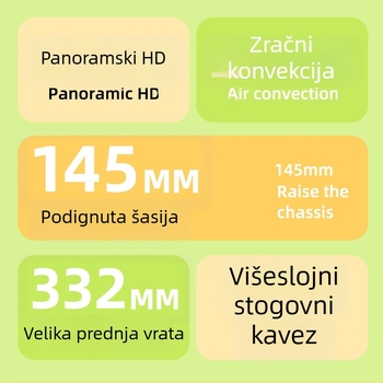 Prozirni akrilni kavez za hrčke – luksuzna vila; plastična konstrukcija; pogodna za hrčke; odobrene privatne marke dostupne