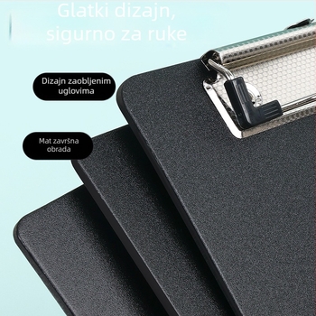 Plastični klip ploče za A4 dokumente, debljina ploče 3 mm, dimenzije 235×315 mm, viseći dokument folder