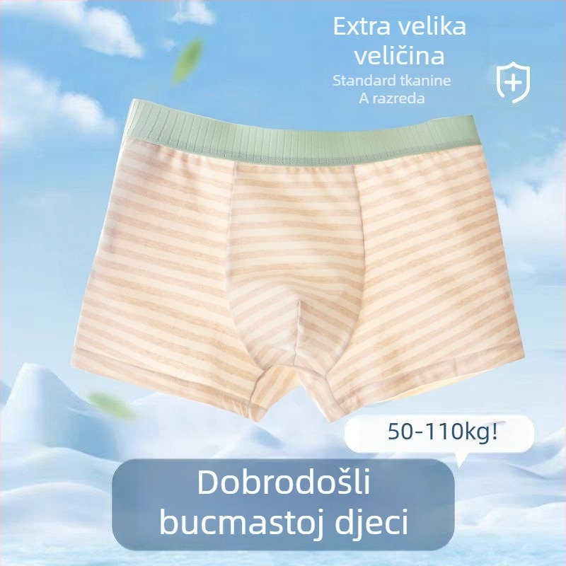 Dječje gaćice za dječake od pamuka, dišuće, tanak kroj, 95% pamuk 5% elastan, sigurnosna klasa A, za djecu 3–8 godina