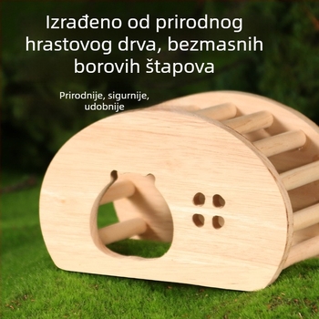 Hamster kućica – drvena, ZOOG branda, za četiri sezone